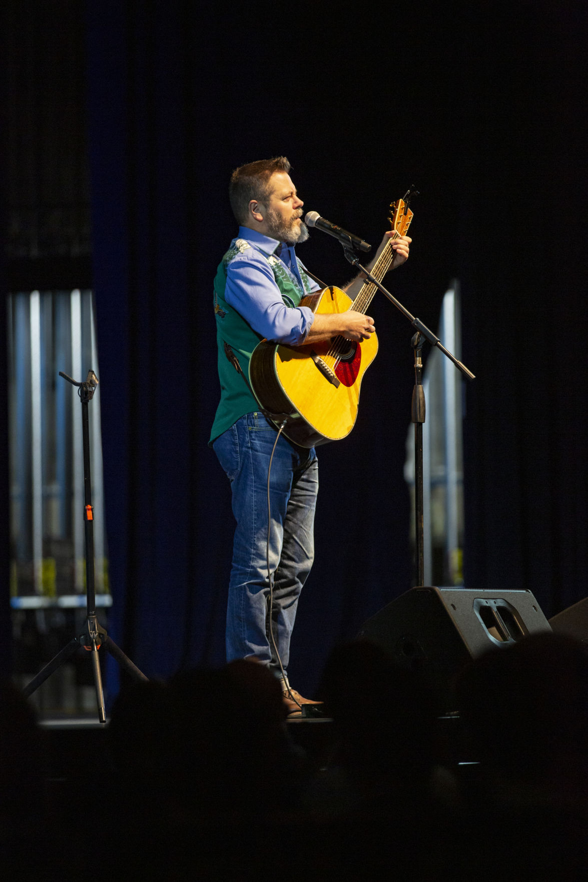 Nick Offerman at the Knoxville Civic Auditorium